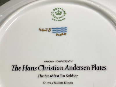 Royal Copenhagen. 6 plates "Hans Andersen stories"