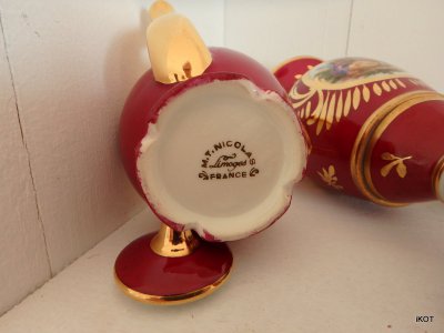 Limoges Лиможский фарфор Витринная посуда бибелот Кукольная посуда