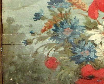 Antique painting Flowers