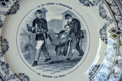 J.Vieillard&Cie Декоративные тарелки Французские зарисовки