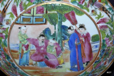 Chine Canton Чайные пары «Розовый Мандарин»