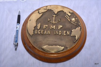 Tag French navy boat FMF Indian Ocean