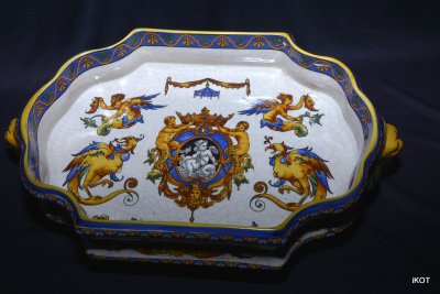 faience Decorative bowl Renaissance