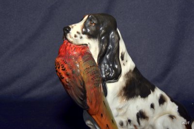 Royal Doulton "Spaniel with pheasant"