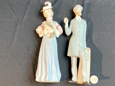 Statuettes "English couple"