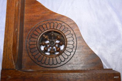 Set of 5 wooden objects "Breton style"