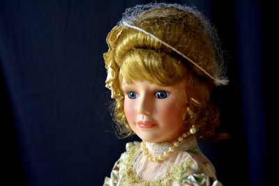 Кукла в одеждах Викторианской эпохи Кукла "Дева с Ридикюлем"