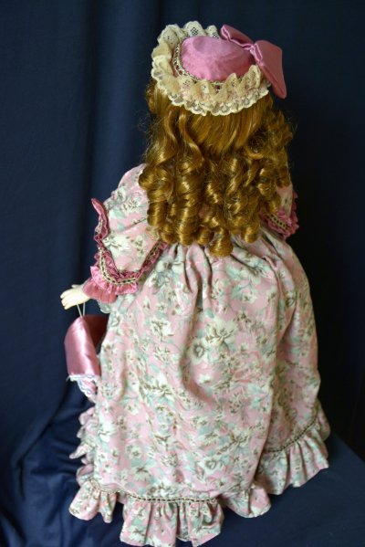 French Doll in Victorian style clothes
