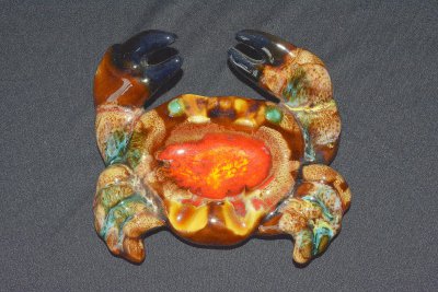 Vallauris. Small tray "Crab"